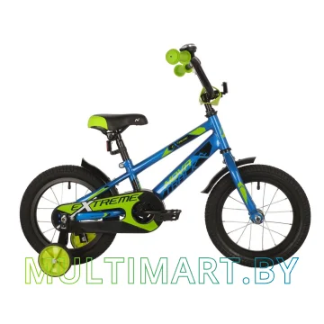 Детский велосипед Novatrack Extreme 143EXTREME.BL21 (синий, 2021)